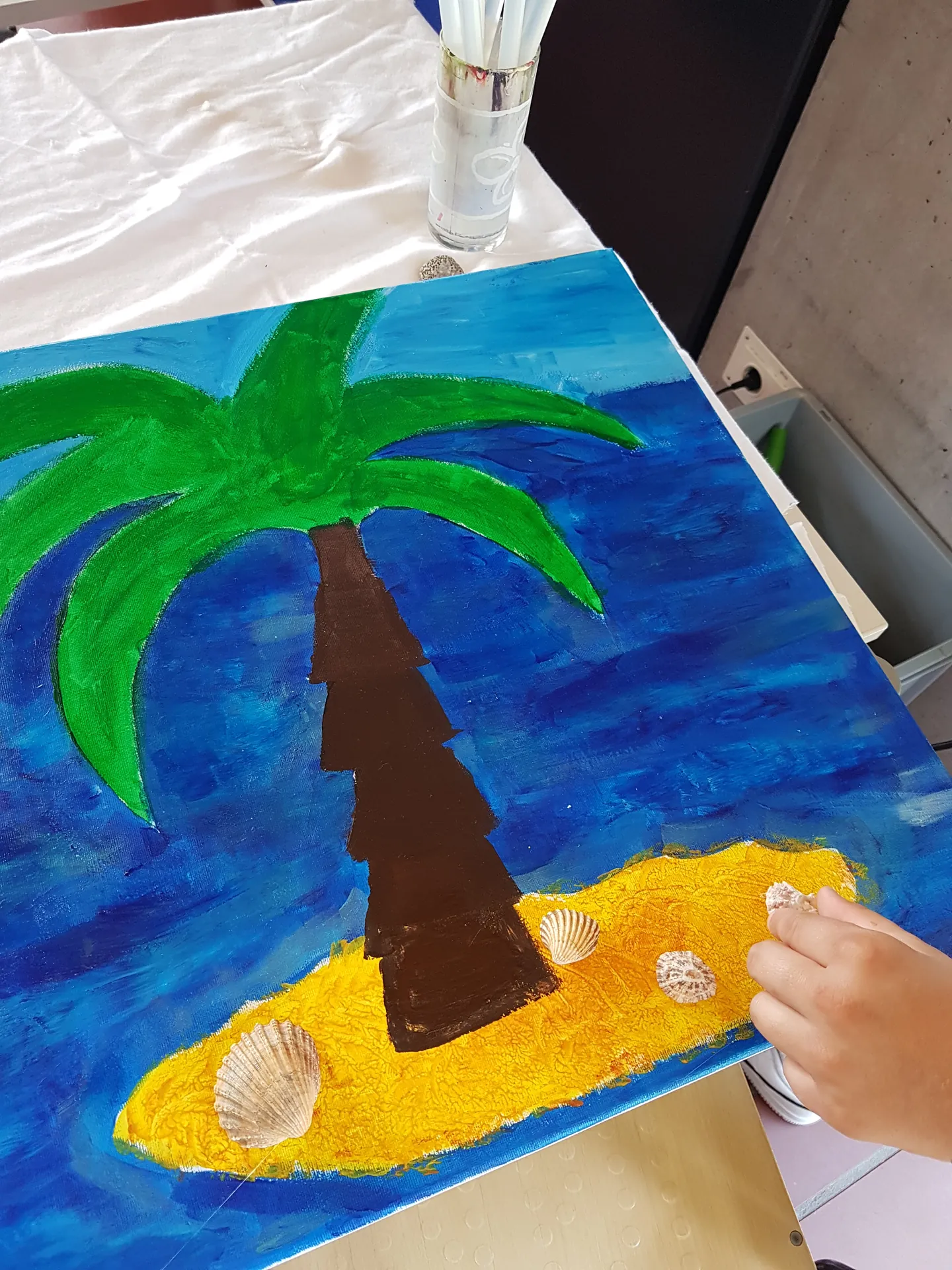 Kunstprojekt in Gesamtschule