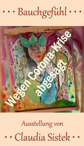 VERNISSAGE abgesagt