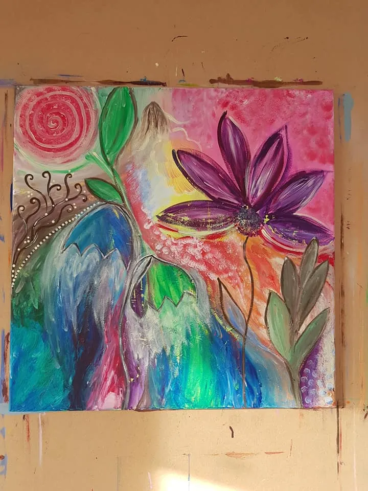 Rückblick "Malen-Balsam für die Seele"- Workshops