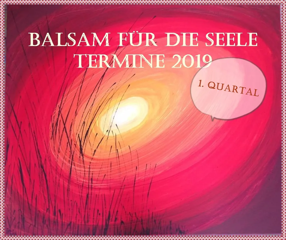 +++NEUE Termine für 2019+++