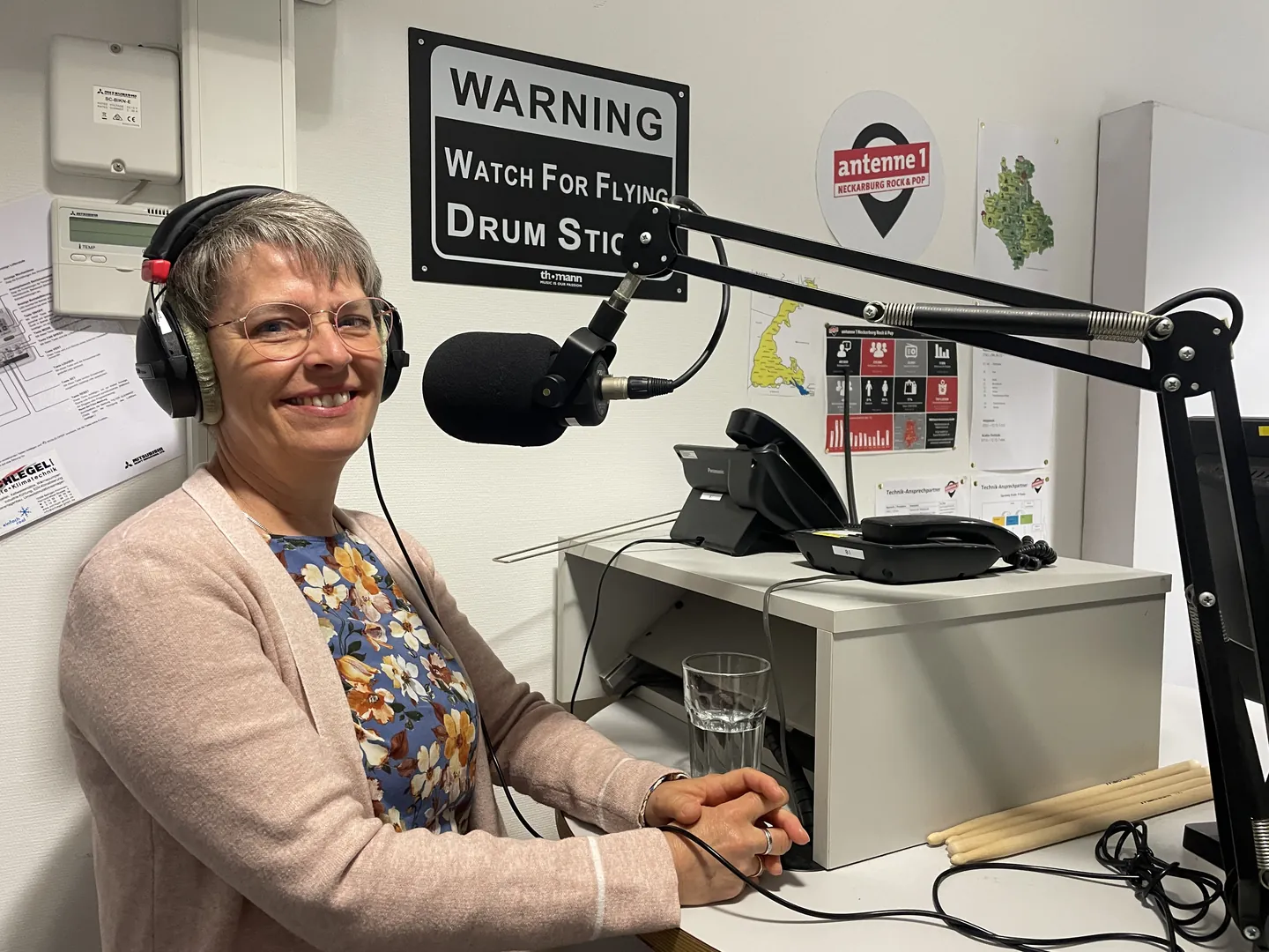 Zu Gast bei Antenne 1 Neckarburg