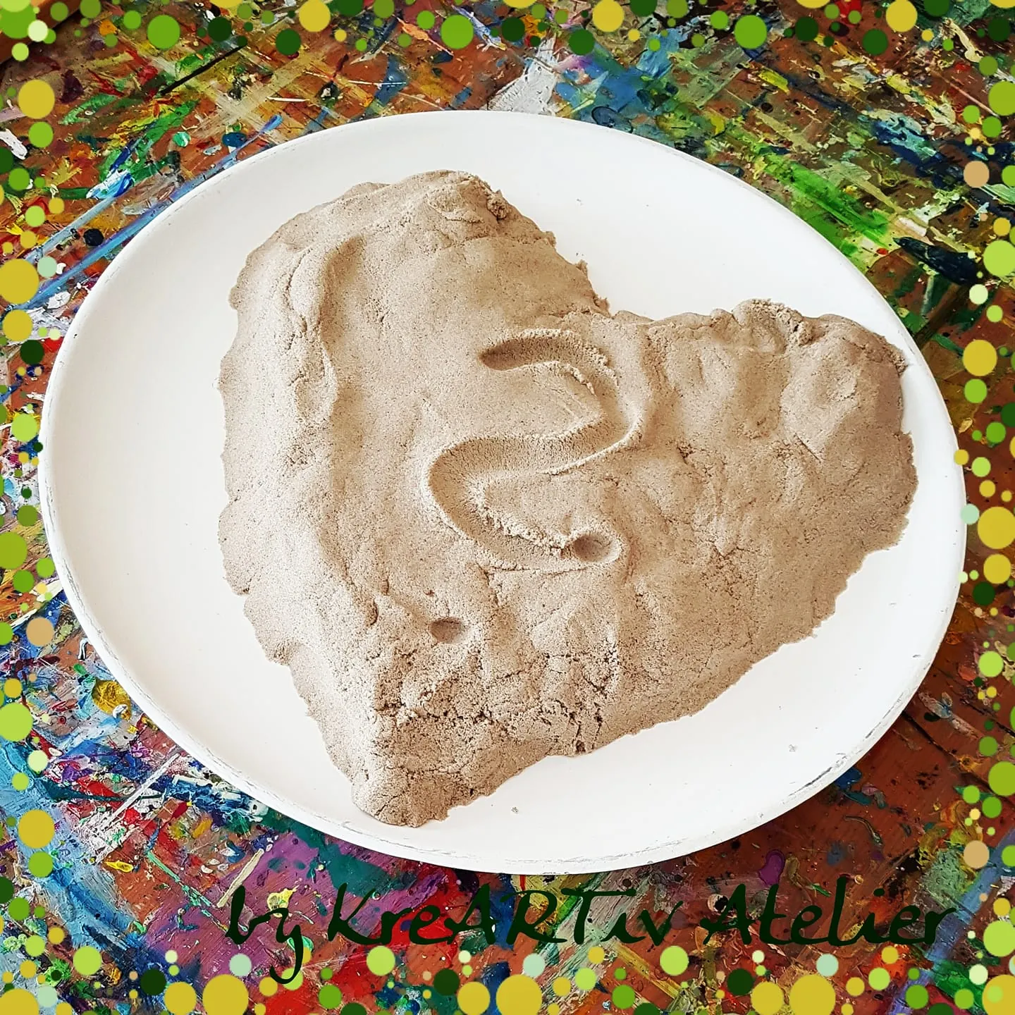 Therapeutisches Arbeiten mit kinetischem Sand