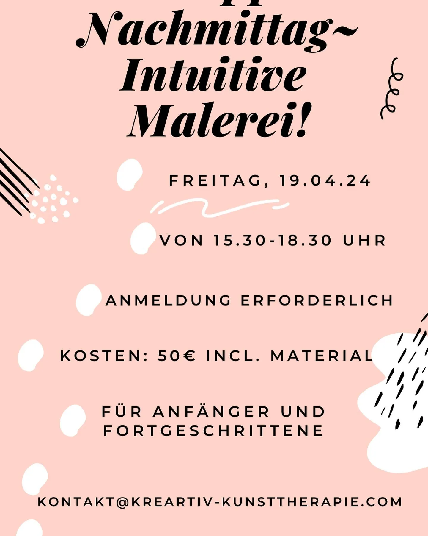So könnte es aussehen - intuitive Malerei