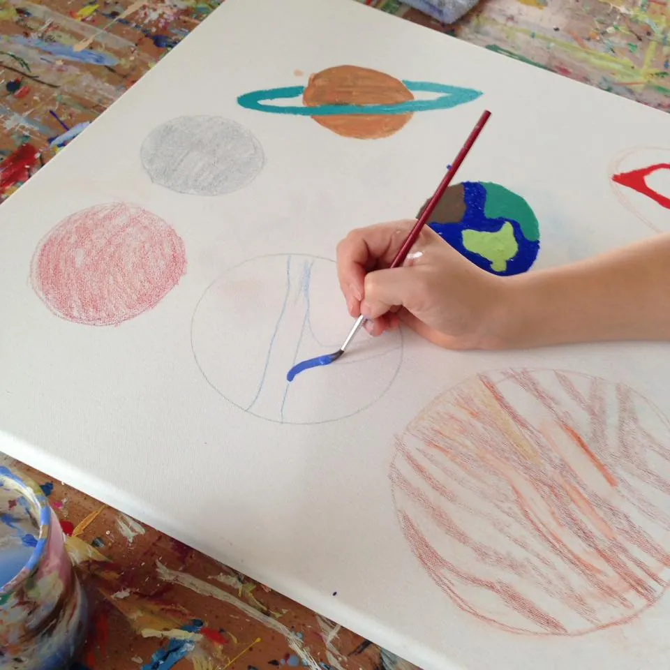 Kinder-Einzelmalworkshop am 21.11.2017