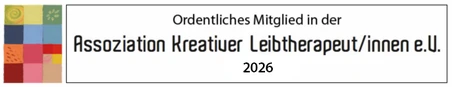 Ordentliches Mitglied in der Assoziation Kreativer Leibtherapeut/innen e.V. 2026